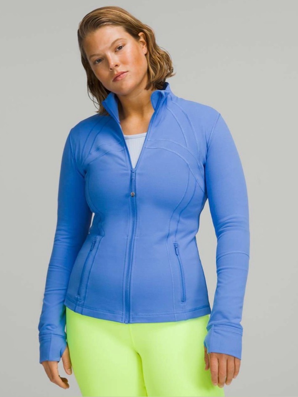 Lululemon Define Jacket Luon women's light blue size 14
